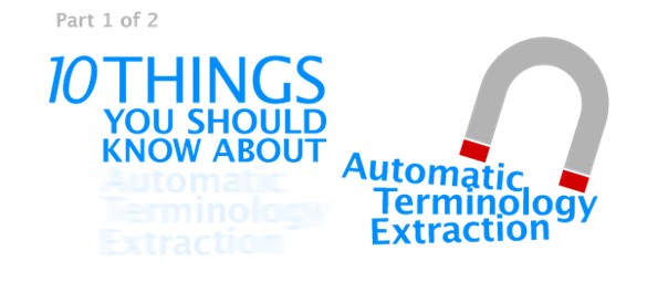 10 Things You Should Know About Automatic Terminology Extraction - blog post title image